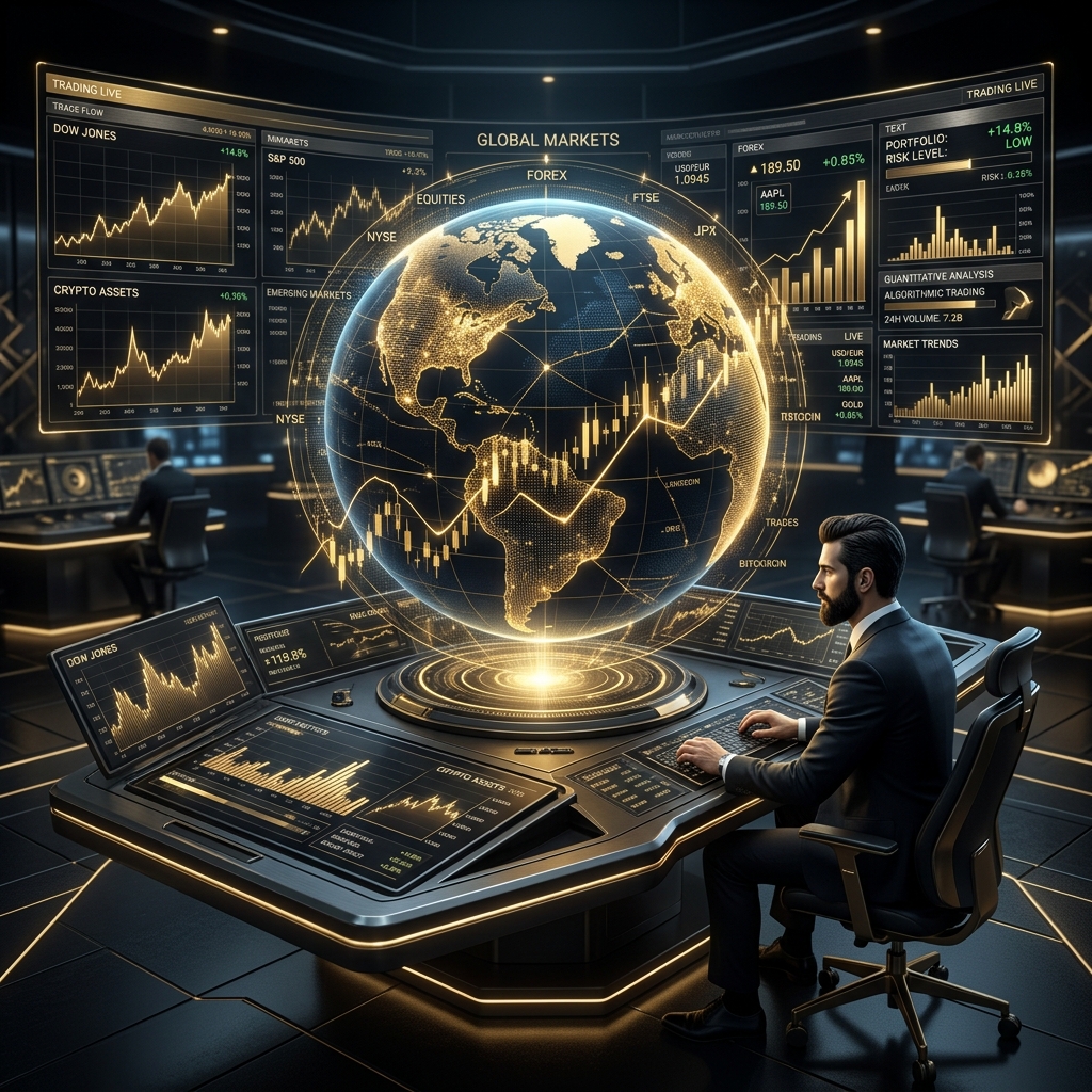 Universe Currency Hub global trading dashboard